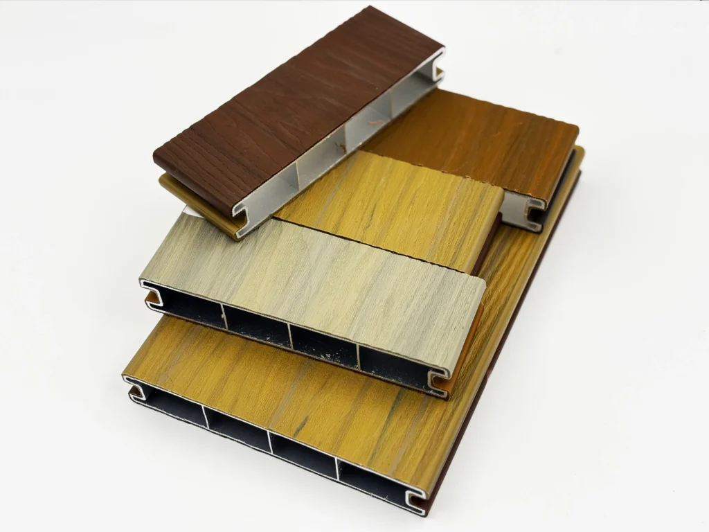 Aluminum WPC decking